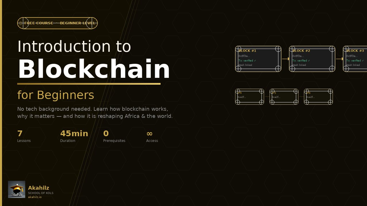 Introduction to Blockchain for Beginners