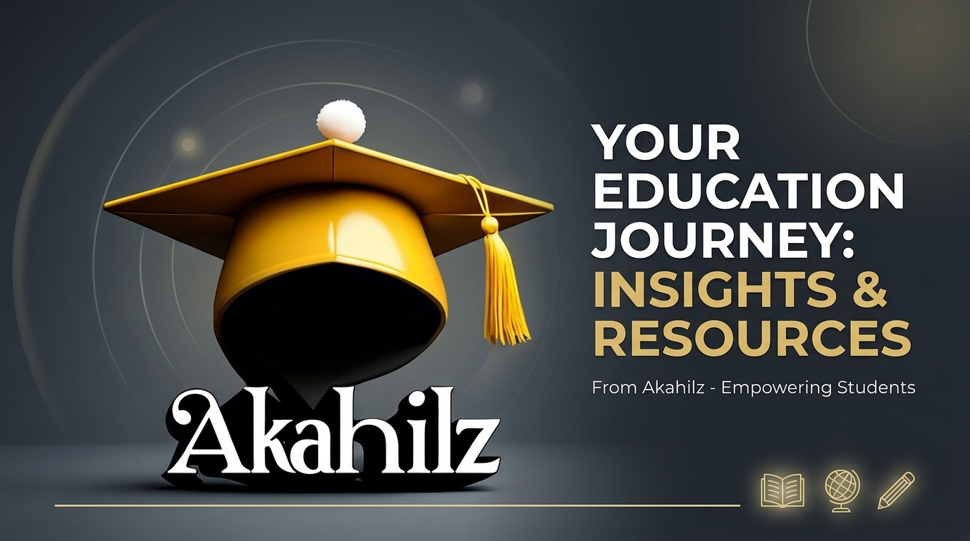 Yellow graduation cap logo for the Akahilz E-Learning Academy Web3 School of KOLs public beta launch and AFAseries August campaign.